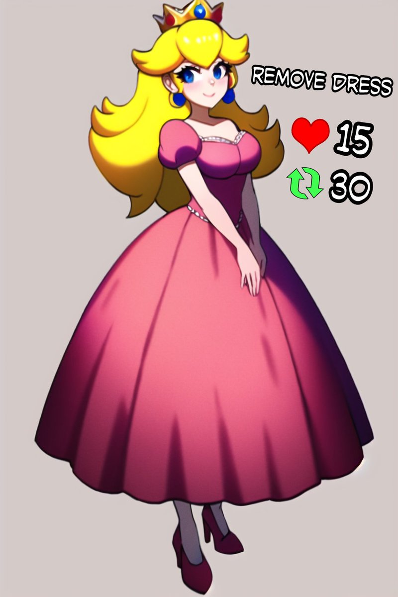 NavaiuArt's tweet photo. Time for another #stripgame~!
#PrincessPeach https://t.co/24irqKG32w