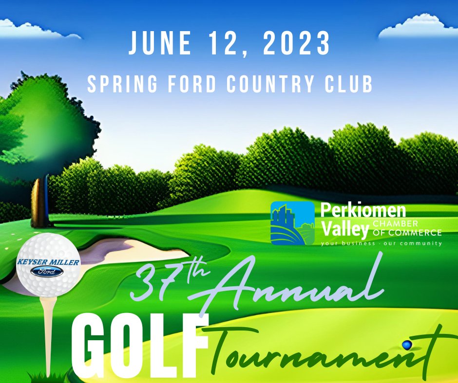 PVChamber's tweet photo. Join us for a day of golf, networking, and fun at Spring Ford Country Club on June 12th.  We anticipate a sell-out event....register TODAY! 
Available sponsorships: Hole-In-One Contest, Table at Tee, Bar Sponsor, Dinner Sponsor and more. 
https://t.co/EsHTw8v6lc https://t.co/ksMkA63Y9R