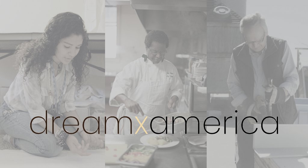 DreamxAmerica's tweet photo. So proud of our three featured stars of the short film – Caro Arias (Descalza), Uli Bennowitz (Weeping Radish), and Caren + Moses Ochola (The Palace International) – and the work they continue to do in their communities. https://t.co/rFm2T2mhvX
