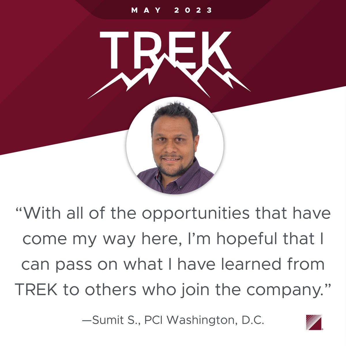 PCIcontracting's tweet photo. Let's celebrate our excellent employees as they mark their 1st year with us at TREK! They delved deeper into our culture, discovered valuable resources, & explored various benefits available. Congratulations on 1οΈβ£ year! π #WhyPCI #PCIproud https://t.co/fNeCzSMo19