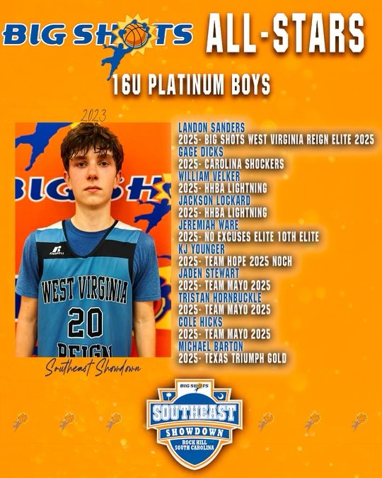 BIG SH🏀TS on Twitter "BIGSHOTS SoutheastShowdown ⭐️1️⃣6️⃣U PLATINUM