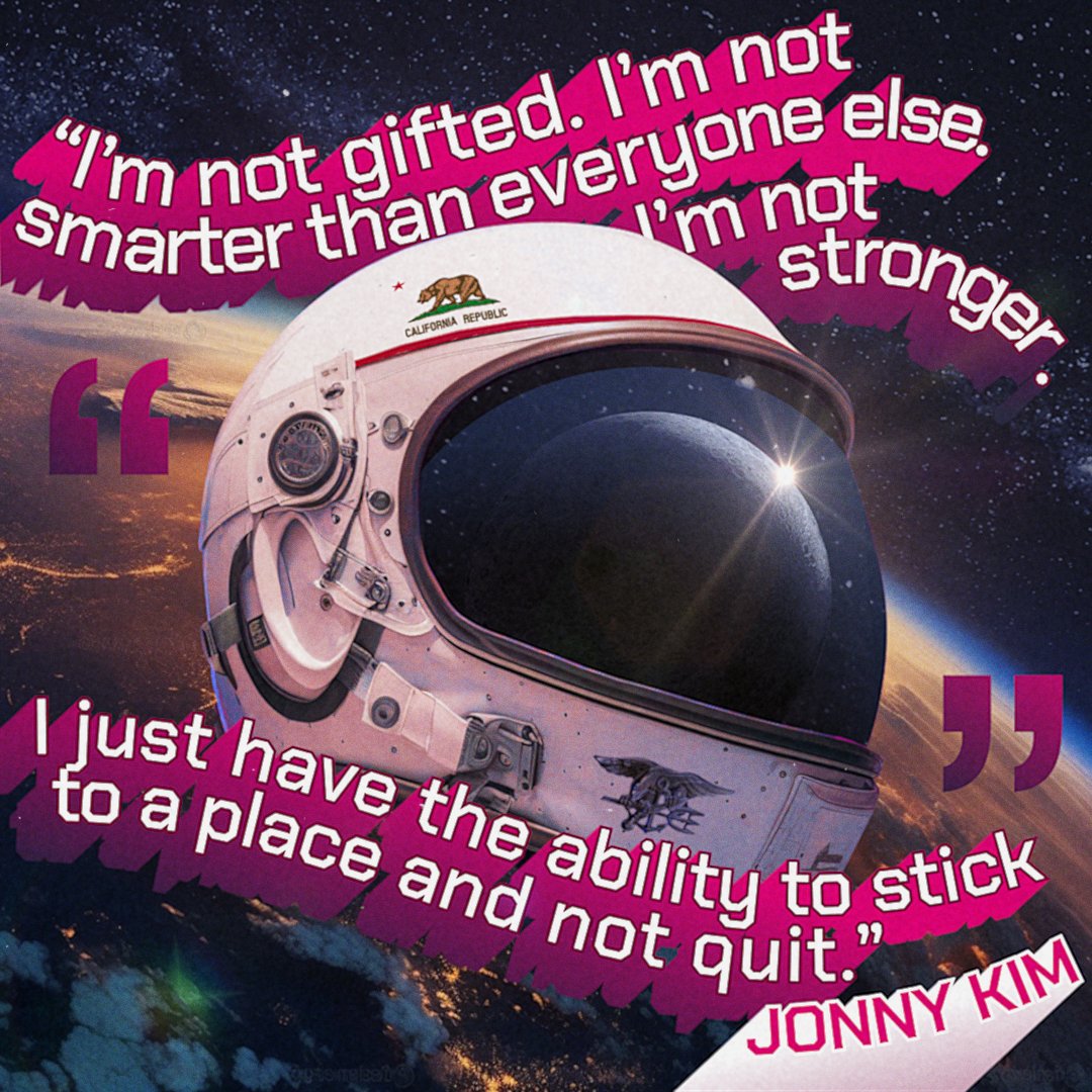 Jonny Kim became a Navy Seal, a Harvard doctor, and a NASA astronaut by age 37. Now that's what you call a hustle. #AAPIHeritageMonth