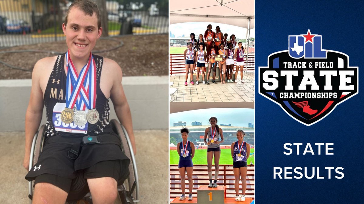 Congratulations to our high school track athletes. Several students medaled in their event at the state level, and senior Taylor Fingers took home gold in the long jump. Read about these stellar athletes on the district website: bit.ly/TrackTakesTopH….