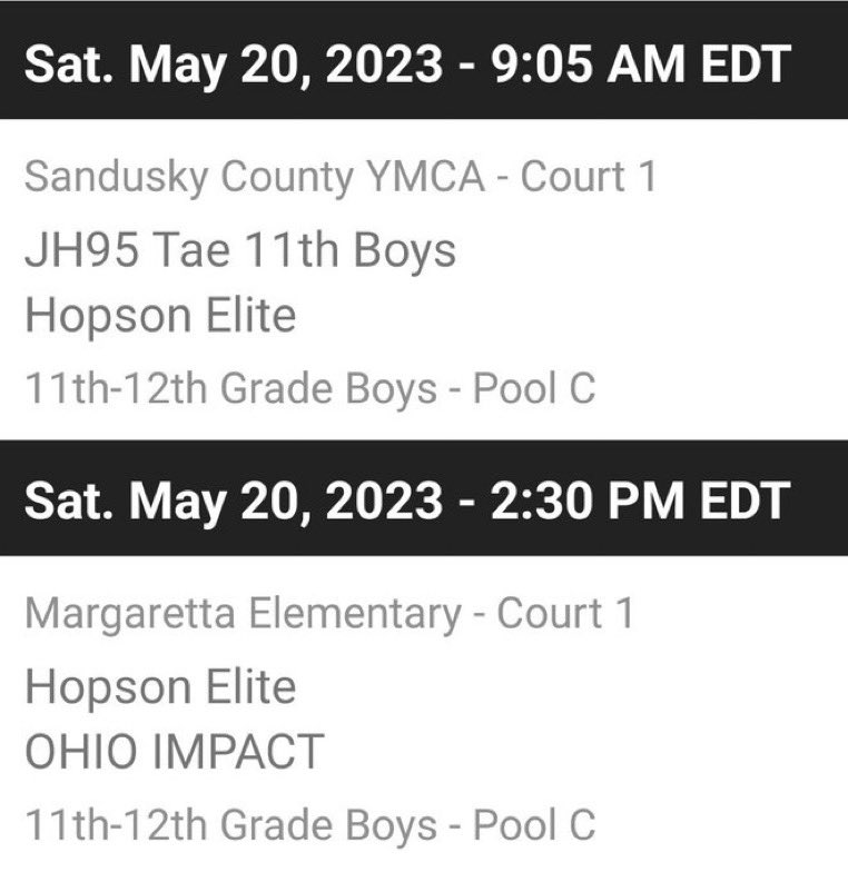 My schedule for the upcoming Coaster Classic <a href="/HopsonEliteBB/">Hopson Elite Basketball Club 📚🏆</a> <a href="/tjawls/">Terry J. Awls 🏀📝</a> <a href="/PCBoysBBall_/">Port Clinton Boys Basketball</a> @CoachRegg15