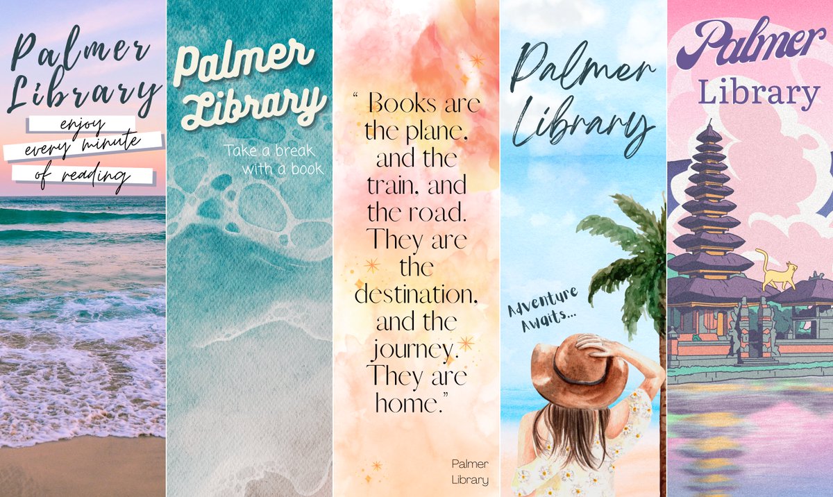 Palmerlibrary38's tweet photo. Sneak peek of the new summer bookmarks🤫
#libtech38 #sd38learn #sd38 #rtla38 https://t.co/ltF3k8dwba