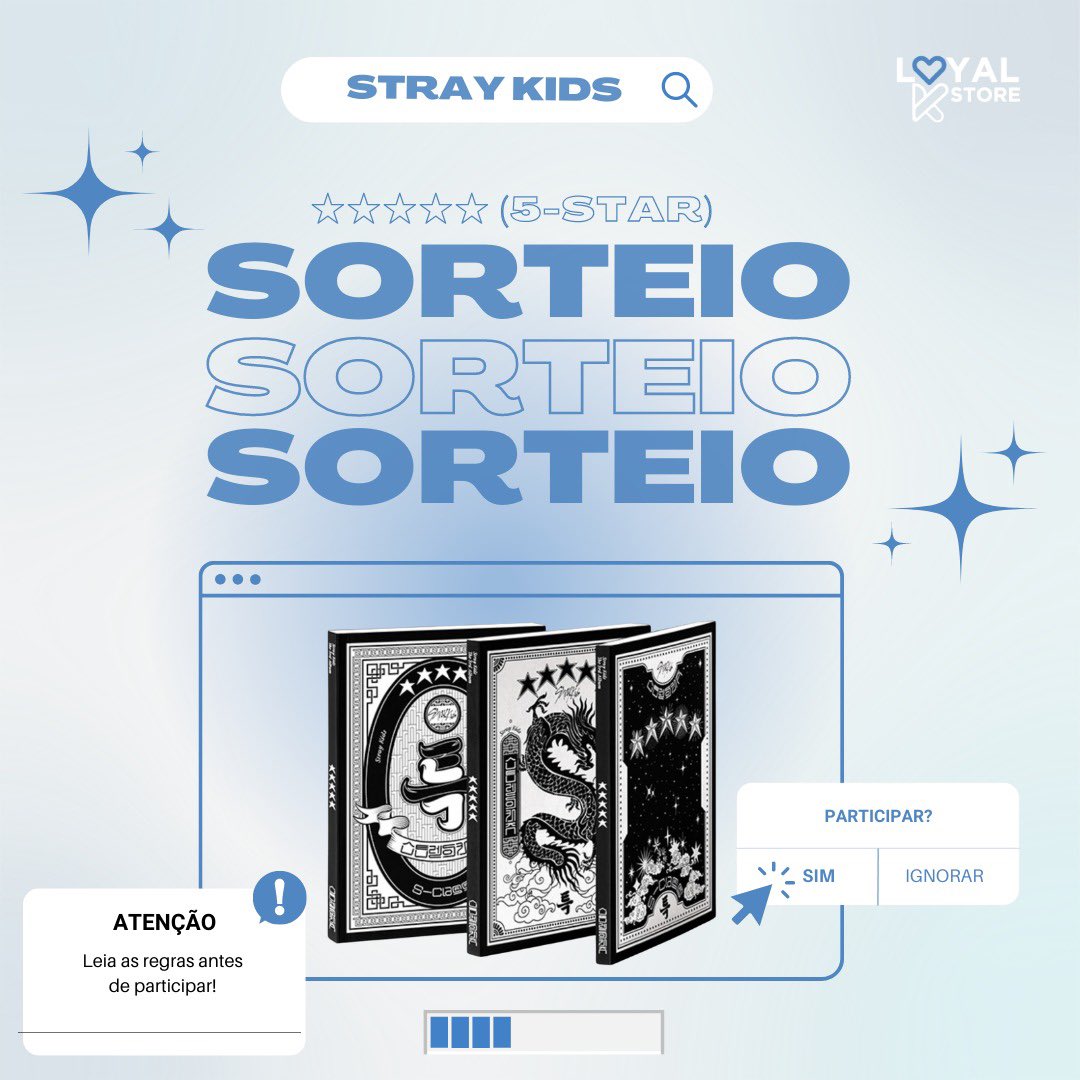 Loyalkstore_'s tweet photo. SORTEIO 
Desta vez voltamos com mais um sorteio e para comemorar o comeback do stray kids e será sorteado no INSTAGRAM da loja 1 álbum do stray kids  e 1 álbum do stray kids também será sorteado no TWITTER da loja. Não é necessário seguir a loja em ambas redes sociais, mas é necessário seguir na rede social que você quer participar (pode participar de ambos) 
Regras: 
⁃seguir a @loyalkstore_ 
⁃Dar rt 
⁃Marcar 2 amigos nos comentários (não pode ser loja, marca, famoso ou conta verificada) 
⁃Você pode comentar quantas vezes você quiser, mas não pode ser as mesmas 2 pessoas já comentadas. Em cada comentário com 2 amigos, terá que ser 2 pessoas novas por comentário 
⁃Sorteio válido apenas para residentes no Brasil 
⁃A loja VAI se responsabilizar pelo envio internacional
⁃A loja NÃO se responsabiliza por taxas pela receita federal ou despacho fiscal. Caso seja taxado ou tenha despacho fiscal, fica por conta do sorteado. Se você não concorda com isso não participe
⁃Será enviado por small packet e até agora nenhum taxou, mas despacho fiscal de 15 reais quase sempre acontece. 
⁃O perfil precisa está aberto no dia do sorteio para que eu consiga checar se você curtiu a foto do sorteio. 
⁃Data do sorteio: Dia 18 de junho 
Desejo boa sorte a todos