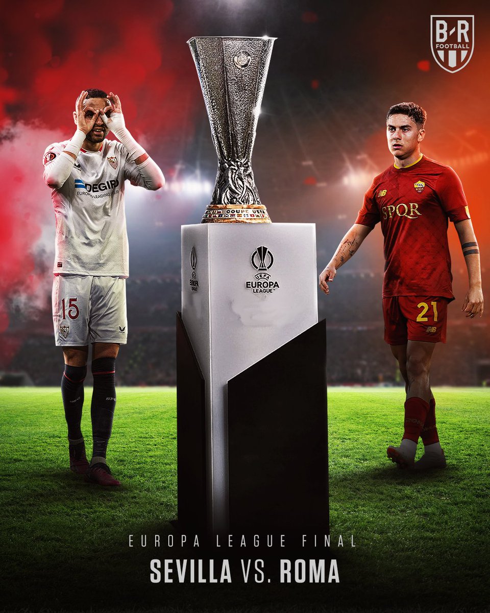 brfootball's tweet photo. THE EUROPA LEAGUE FINAL IS SET: Sevilla vs. Roma ⚔️ https://t.co/srXVgjPykR