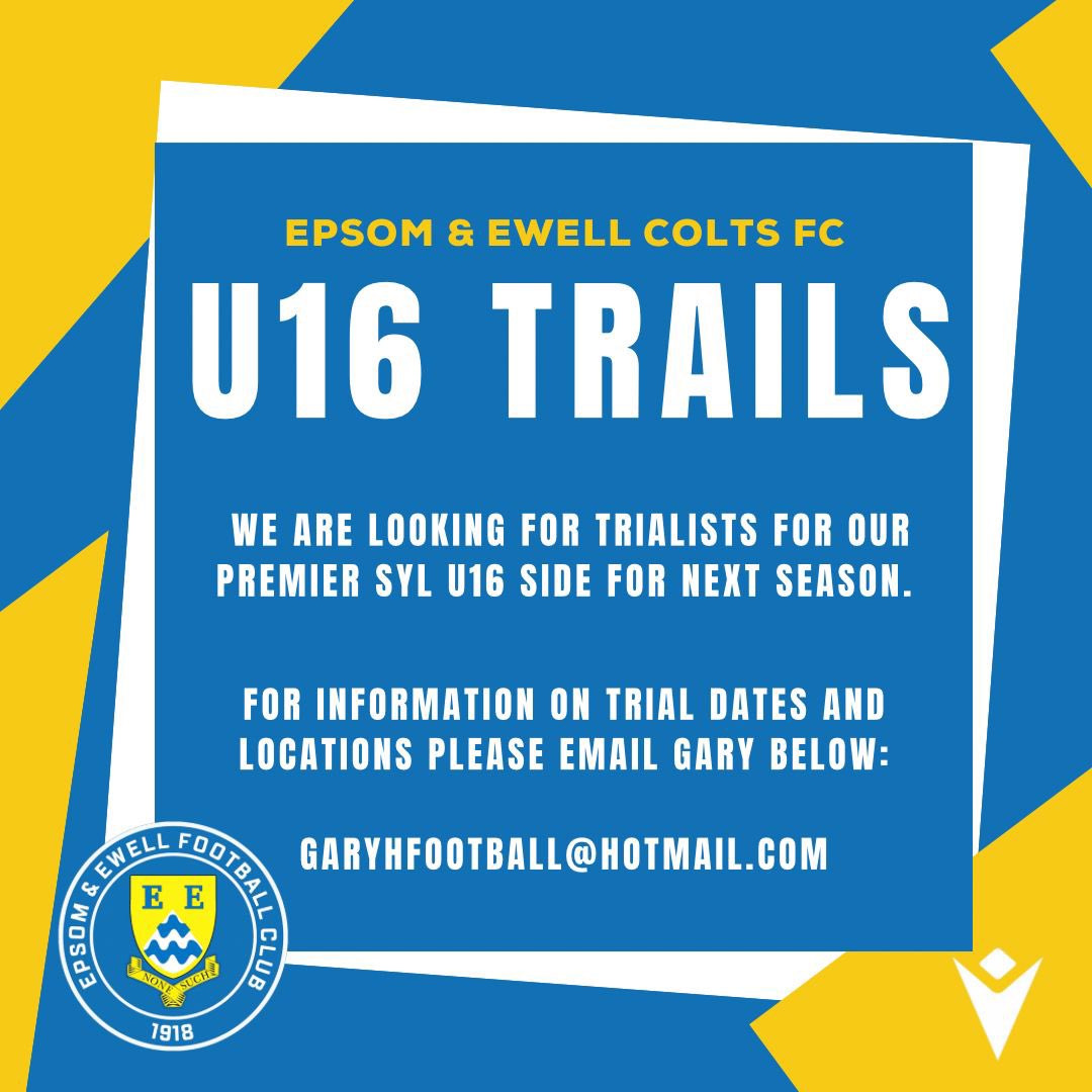 Epsom & Ewell Colts U16 Youth tweet media