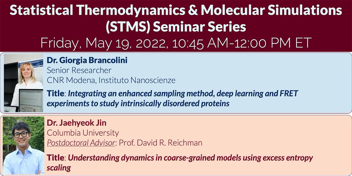 Please join us for this week's STMS seminar by registering at the following link!: lu.ma/STMS-05192023-…

Previous seminars are recorded and can be found at the following YouTube channel: youtube.com/@stmsseminarse