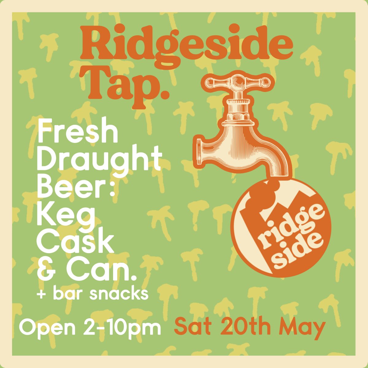 And just like that we're back! Head on down this Saturday for the usual fresh beer, open playlist and Red Kites over Penraevon Estate. Near neighbours @echelonroasters are having a Roastery Cafe 10.30-1600 so why not get caffeinated first?
