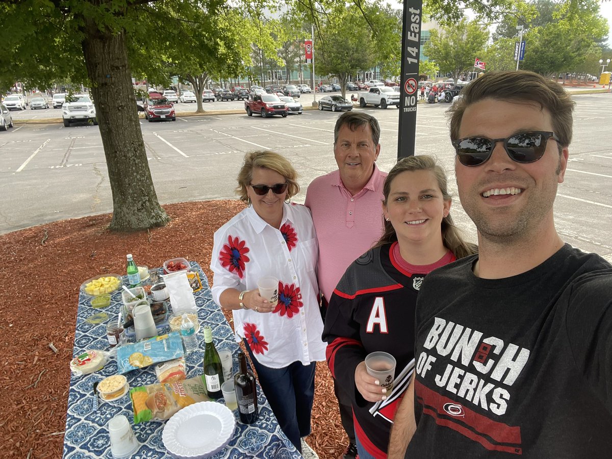 docgweaver's tweet photo. Let’s go Canes! 🧹 the Panthers! 
#GoCanes 
#CaniacTailgate https://t.co/8rrDo8oaOU