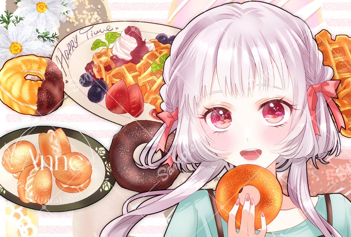 「ココナラでアイコンやヘッダー、歌ってみたや 配信用サムネイルなどイラスト関係のご」|杏@7/12 OC立ち絵🐈‍⬛のイラスト