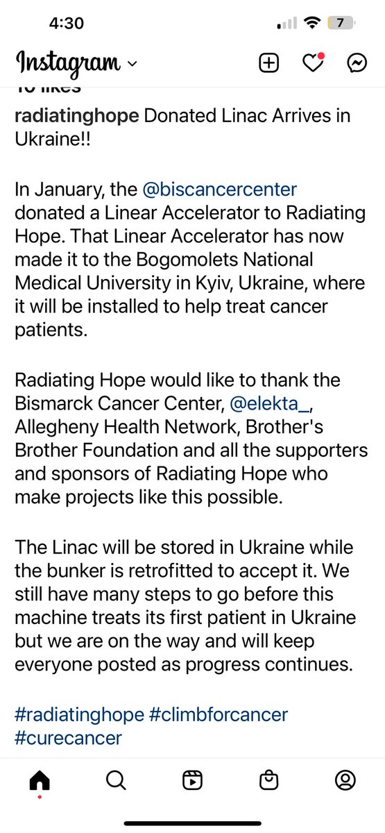 DigiaimoRon's tweet photo. Great work being done by #radiatinghope.org in Ukraine 🇺🇦 and around the world 🌍 to those that can’t afford cancer care!!!! Please check it out and help if you can! https://t.co/qEDRBPgR7g