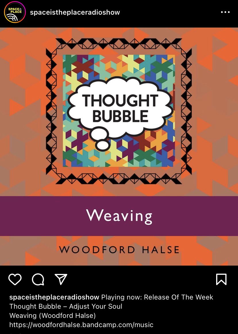 woodford_halse's tweet photo. Thanks to @SpaceisthePlac9  for making Weaving by Thought Bubble their release of the week 🙏 https://t.co/zP2H6mb4KV