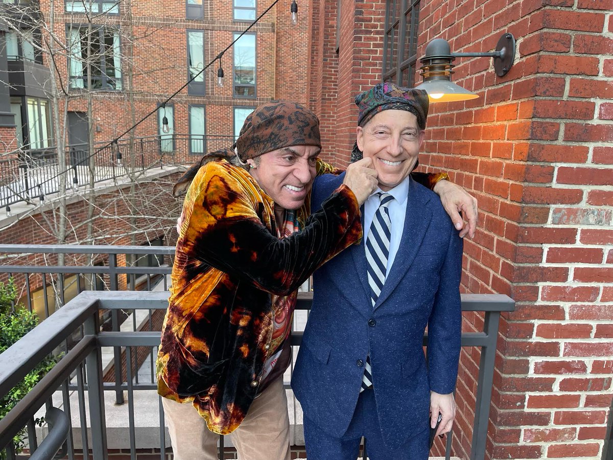 My doctors declared me cancer-free and ready-to-rock, so put on your best bandana and join me and the great @StevieVanZandt for “Bandanas Across America,” a nationwide Zoom celebration and campaign fundraiser next Tuesday, May 23 at 6:00 PM ET! RSVP here: jamieraskin.com/Bandana