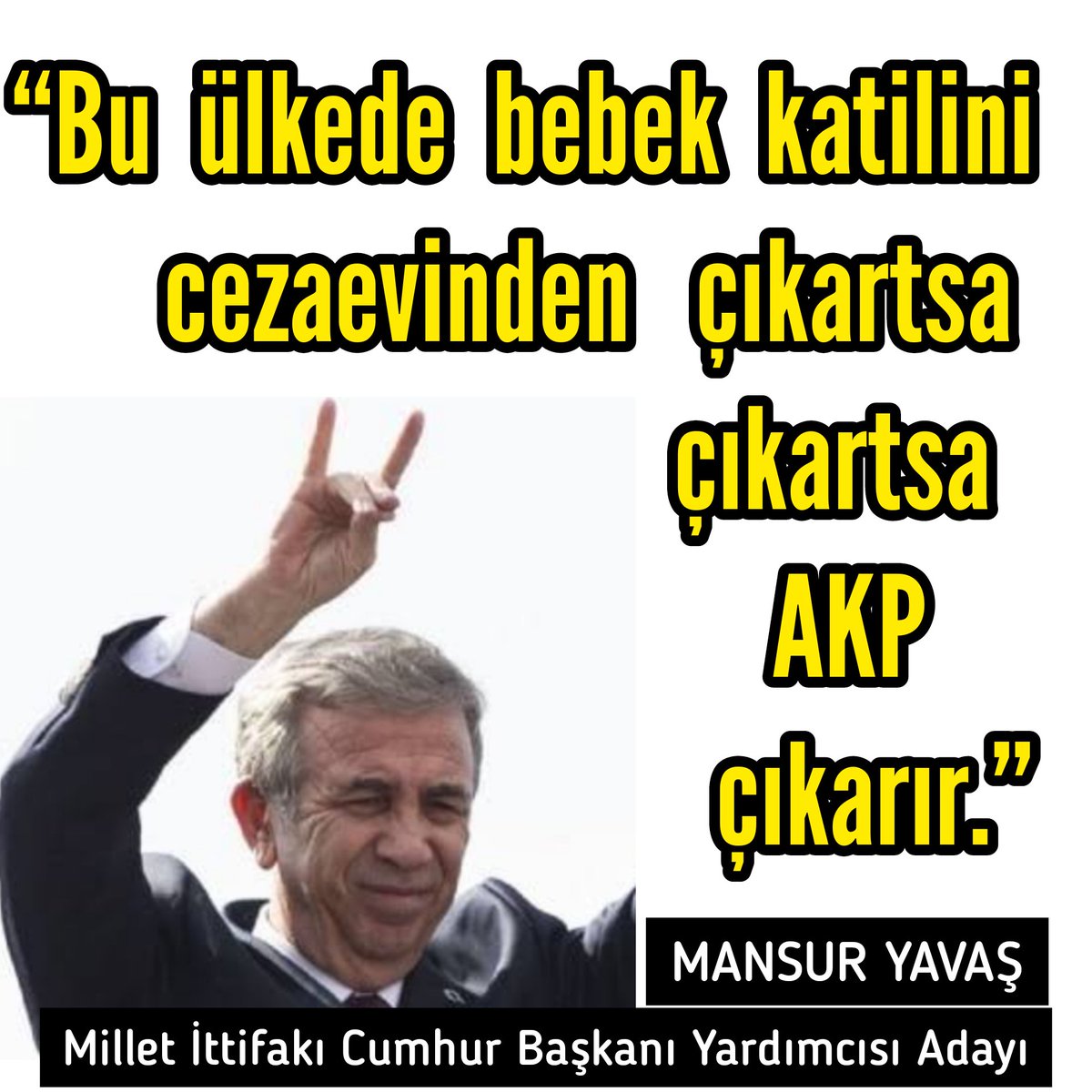 #KararVer
Mansur Yavaş
Diyor ki;