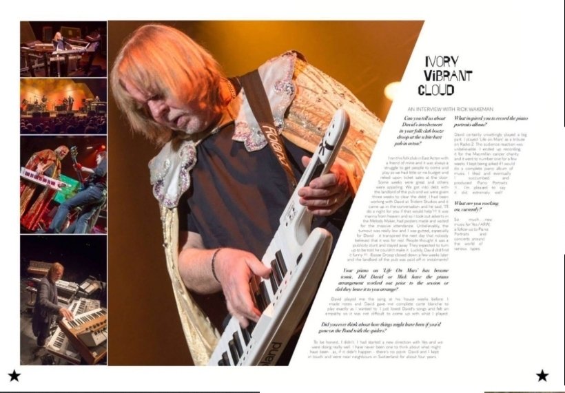 Happy birthday to Rick Wakeman. Article from issue 4  