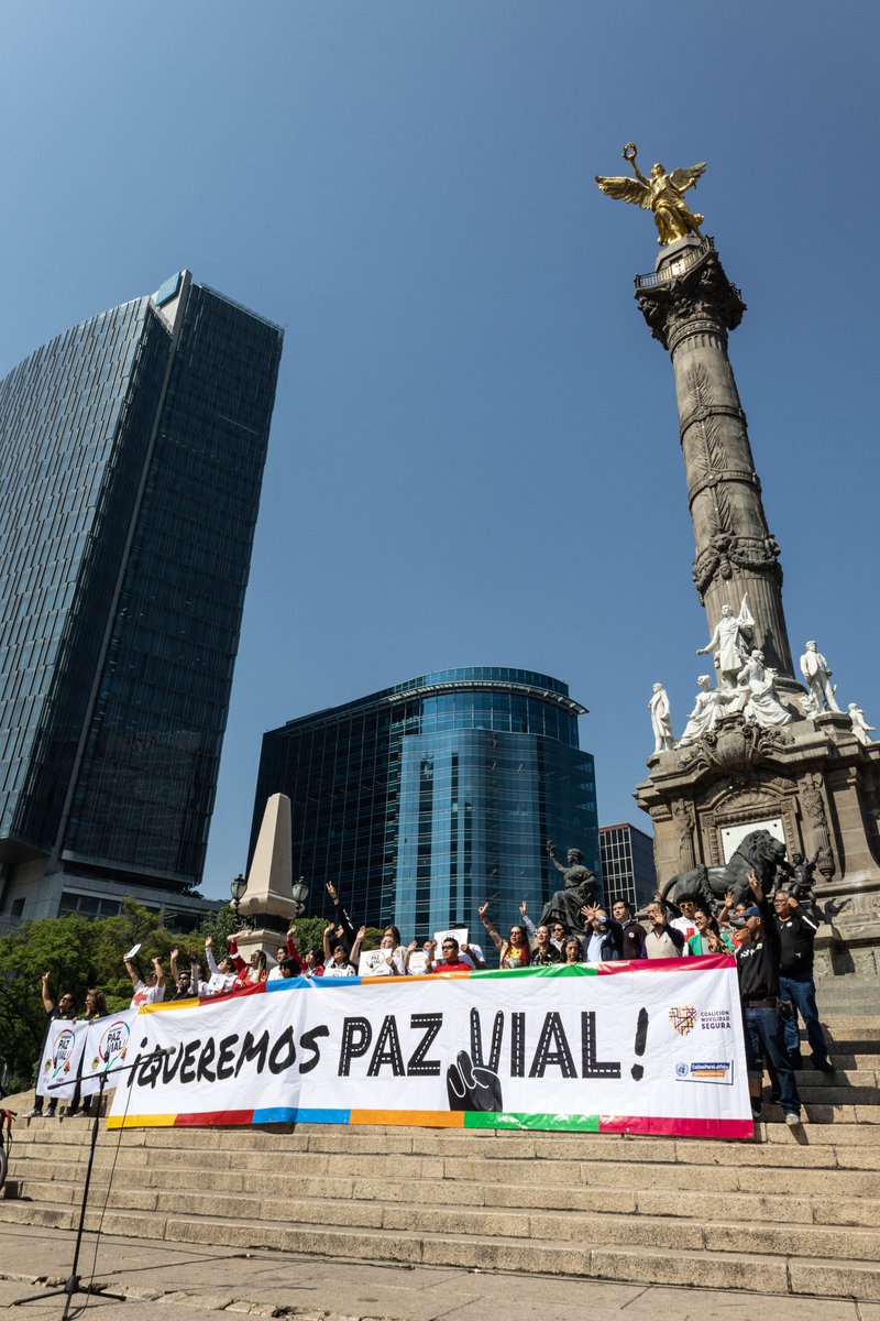 CoalicionMS's tweet photo. ¡Vamos a #RepensarLaMovilidad poniendo en el centro la salud y la vida de las personas! ¡Celebraremos cada 18 de mayo como Día Nacional de Acción por la seguridad vial, para dar seguimiento a implementación de #LeyMovilidadSegura hasta lograr #PazVial y #NoMásMuertesViales! https://t.co/xZtVGQDiMy