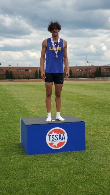 Congratulations to our very own Jaylyn Butler as he finishes 2nd place in the State Decathlon! Keep up your hard work and dedication! #BuffaloNationProud