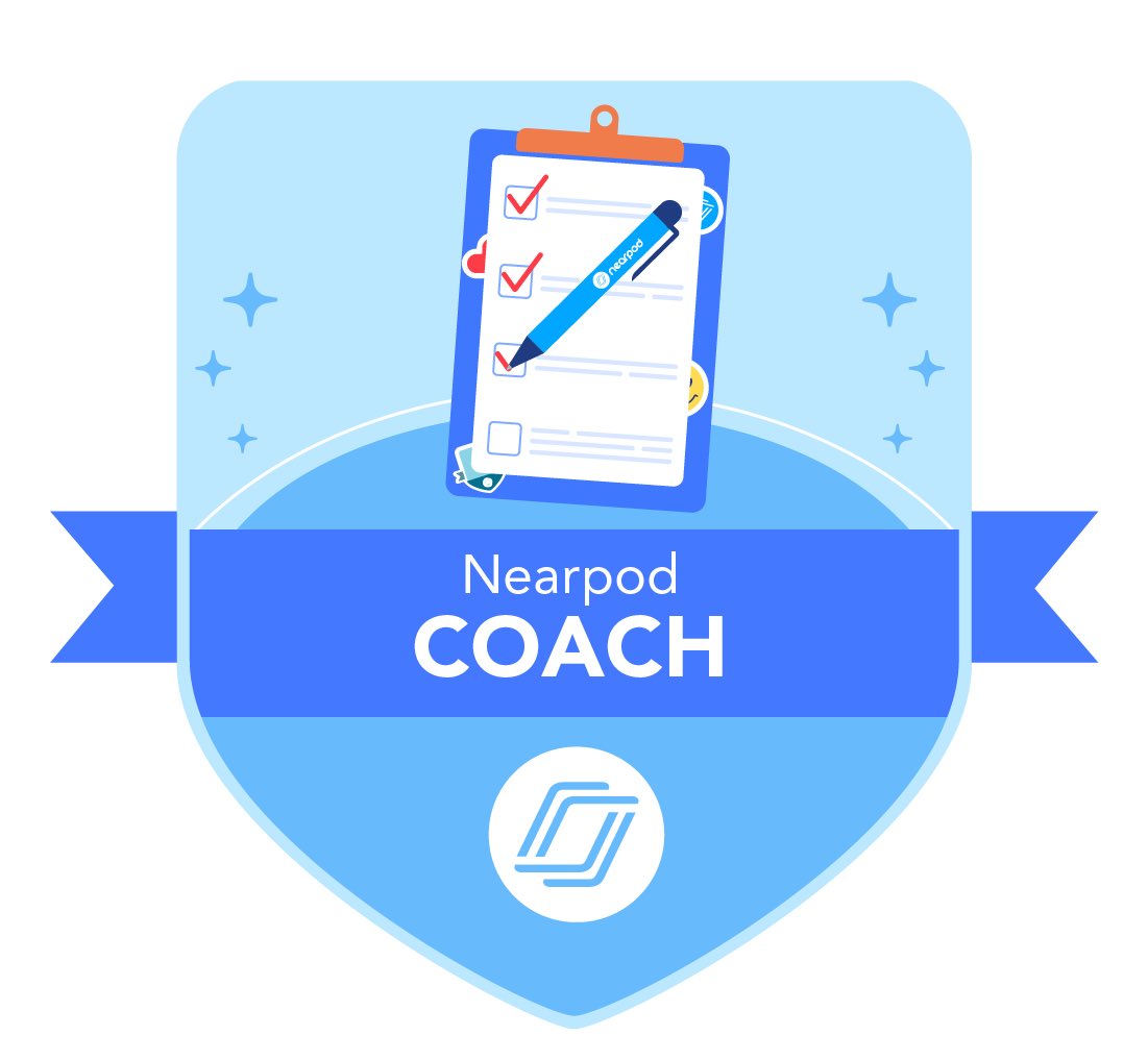 Honored to be a <a href="/Nearpod/">Nearpod</a> Certified Coach!