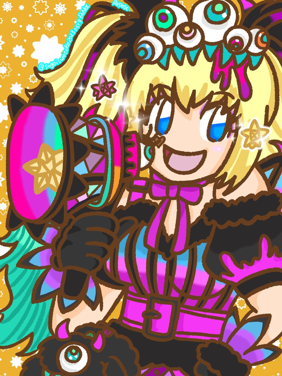 びびび⚡
#格ゲーキャラ描こうぜ 
#KOFXV
#KOFXV_SYLVIE