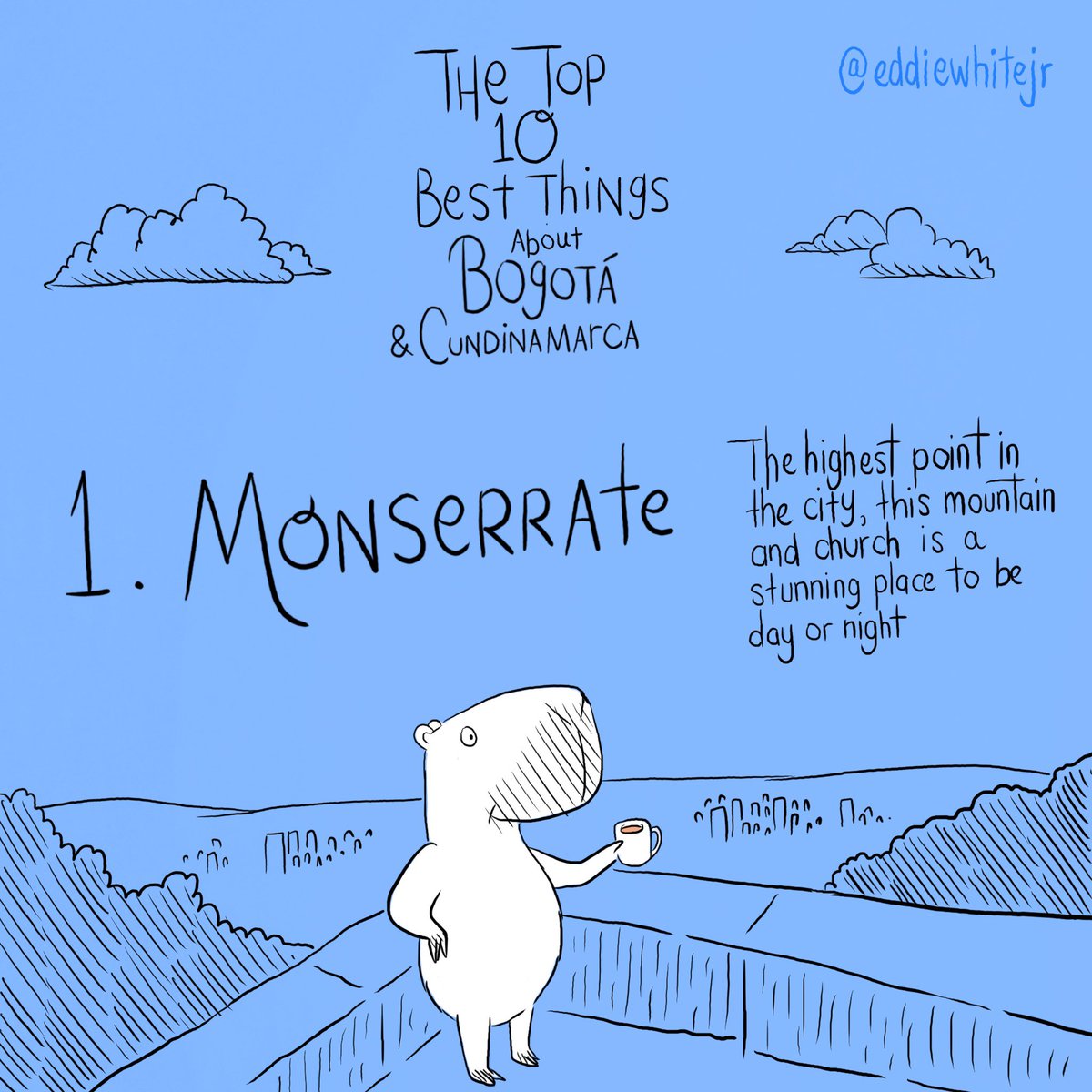 EddieWhiteJr's tweet photo. THE TOP 10 BEST THINGS ABOUT BOGOTÁ AND CUNDINAMARCA (as voted by my followers on Instagram) https://t.co/0SXcL0VjUt
