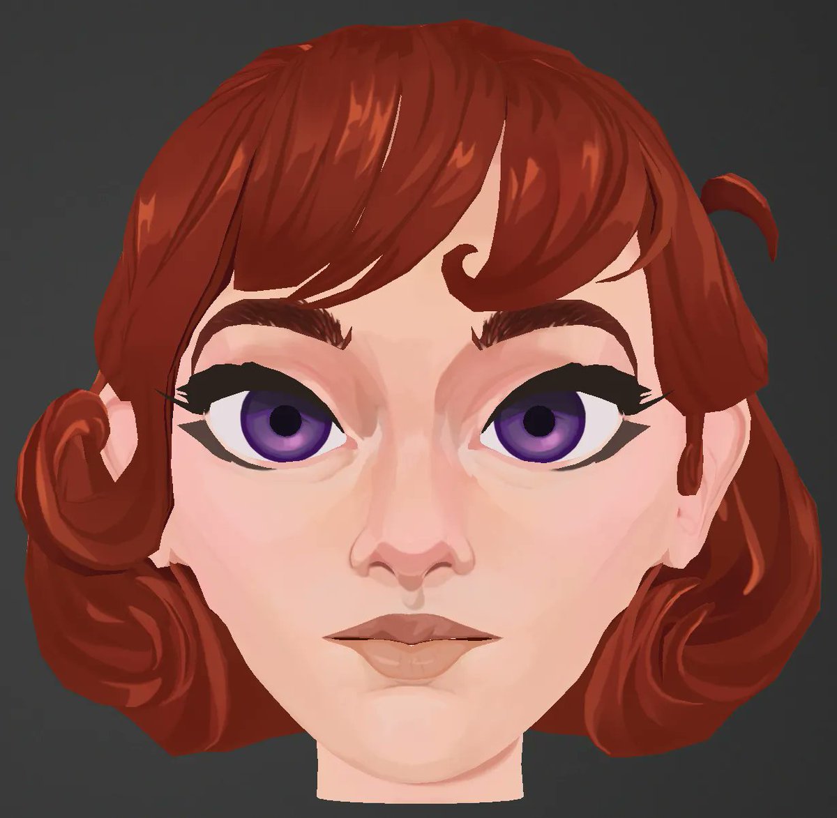 Mabiscus's tweet photo. ✨Progress on the face and hair ✨ https://t.co/52gA7IMBV9