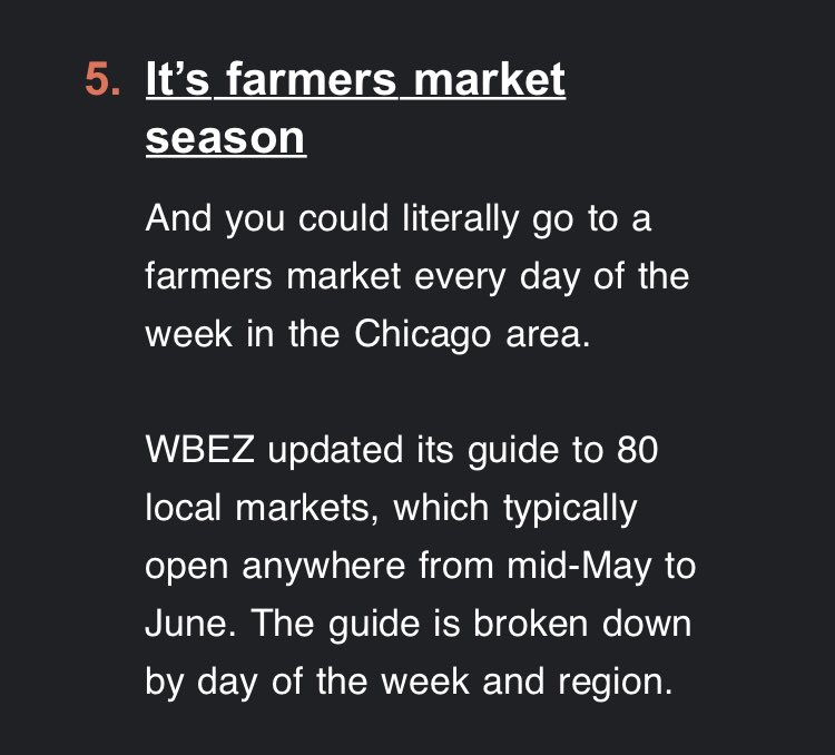 PritzkerForPrez's tweet photo. And young, single Chicagoans might want to consider swinging by a certain farmers market located in Logan Square this summer… https://t.co/3tryM1gtB5