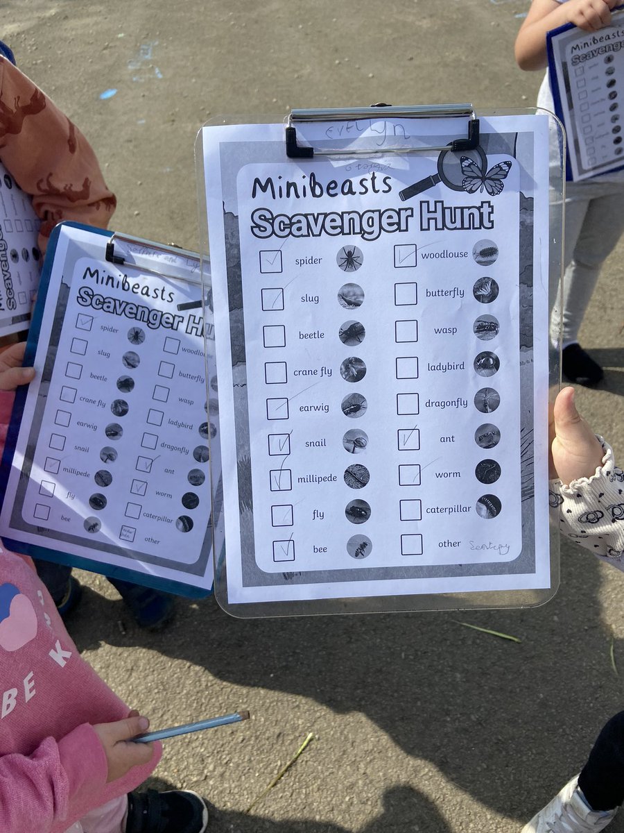 StPaulsPriChip's tweet photo. Another fantastic #outdoorlearning day @OutdoorClassUKI So much learning, estimating a metre, mini beast hunts, mini beast natural pictures and so much more! Another epic day!  Part 1
#OutdoorClassroomDay 
#Chippenham https://t.co/ai5Ba5IuKh