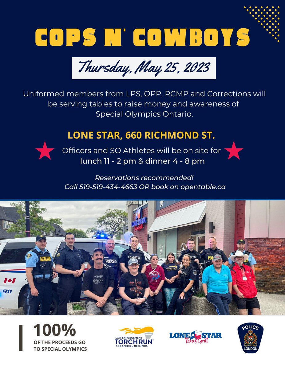 One week from today!! Torchrun London will partner with staff @LSTGLondon serving you Lunch and Dinner, alongside some incredible athletes from @SOOLondonCan. See you there…yeehaw 🤠