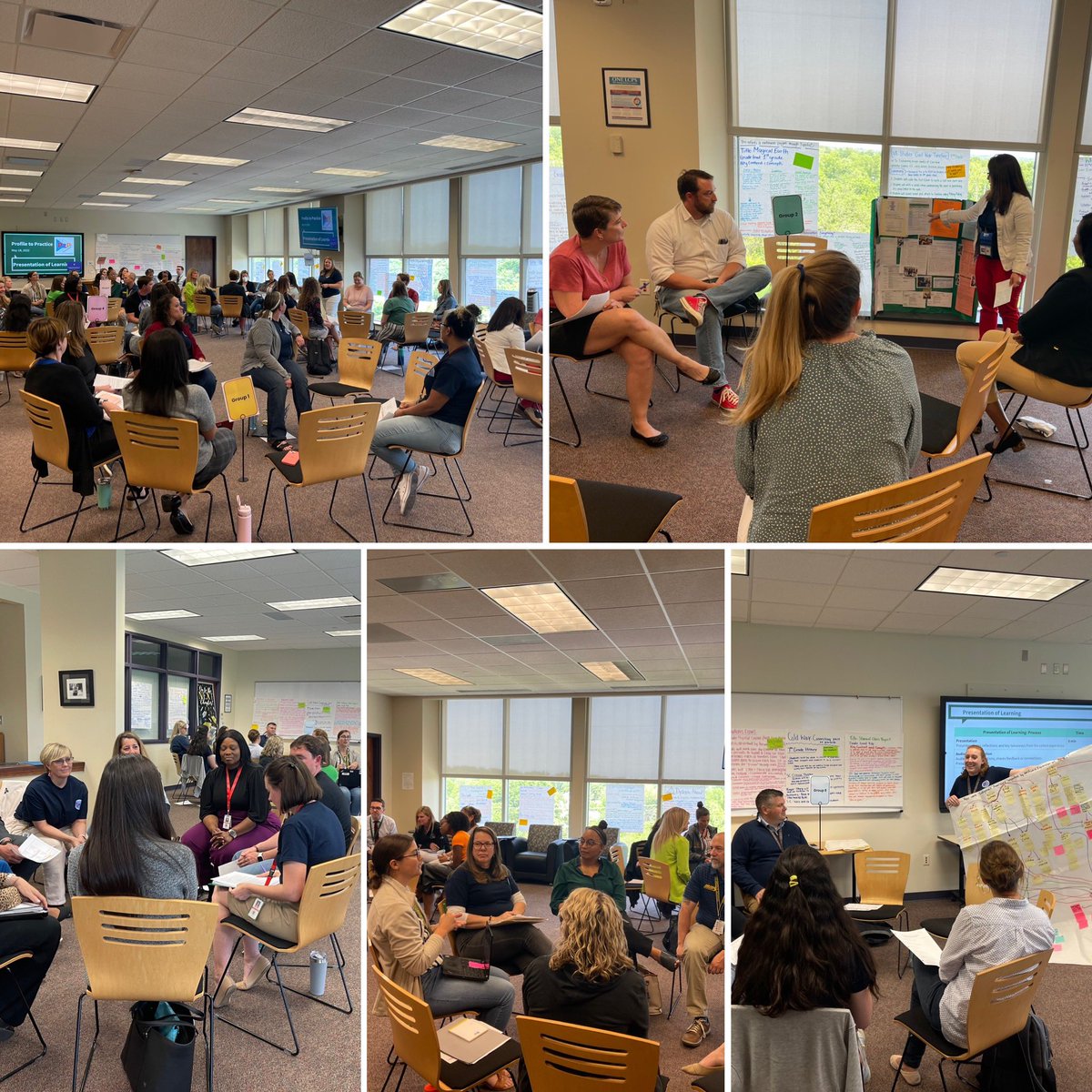 LCPSProLearning's tweet image. There are not enough words for us to express how wonderful our #ProfiletoPractice group of #DeeperLearning #TeacherLeaders is! Today’s Presentation of Learning was just icing on the cake of an amazing year of learning! #WeAreOneLCPS #lcps23 @LCPSOfficial