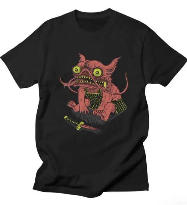 Have this little guy for sale on a tshirt   