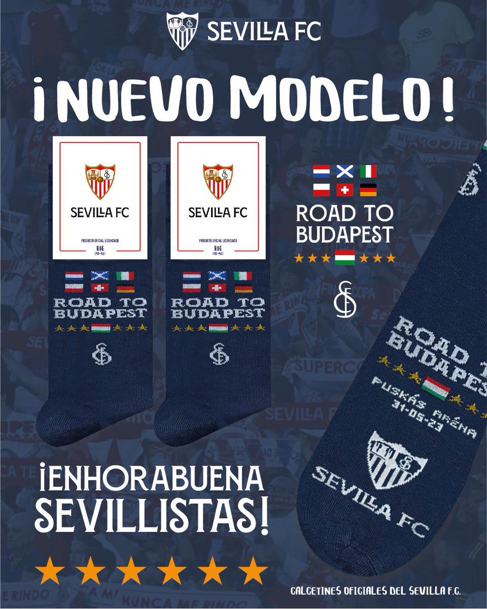 ¡Enhorabuena sevillistas! A por otra final. ROAD TO BUDAPEST #SevillaFCJuventus #SevillaFC