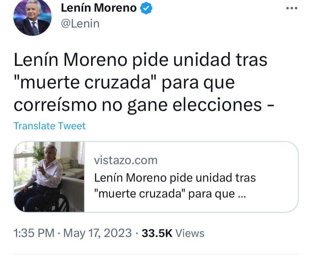 MashiRafael's tweet photo. Ya sabes, Patria querida. Si quieres que este delincuente pague lo que le hizo al país, a la comunidad, a las familias, vota todo, todito 5✋🏼
¡Hasta la victoria siempre!
#LosCorruptosSiempreFueronEllos https://t.co/UgmNALbXpx