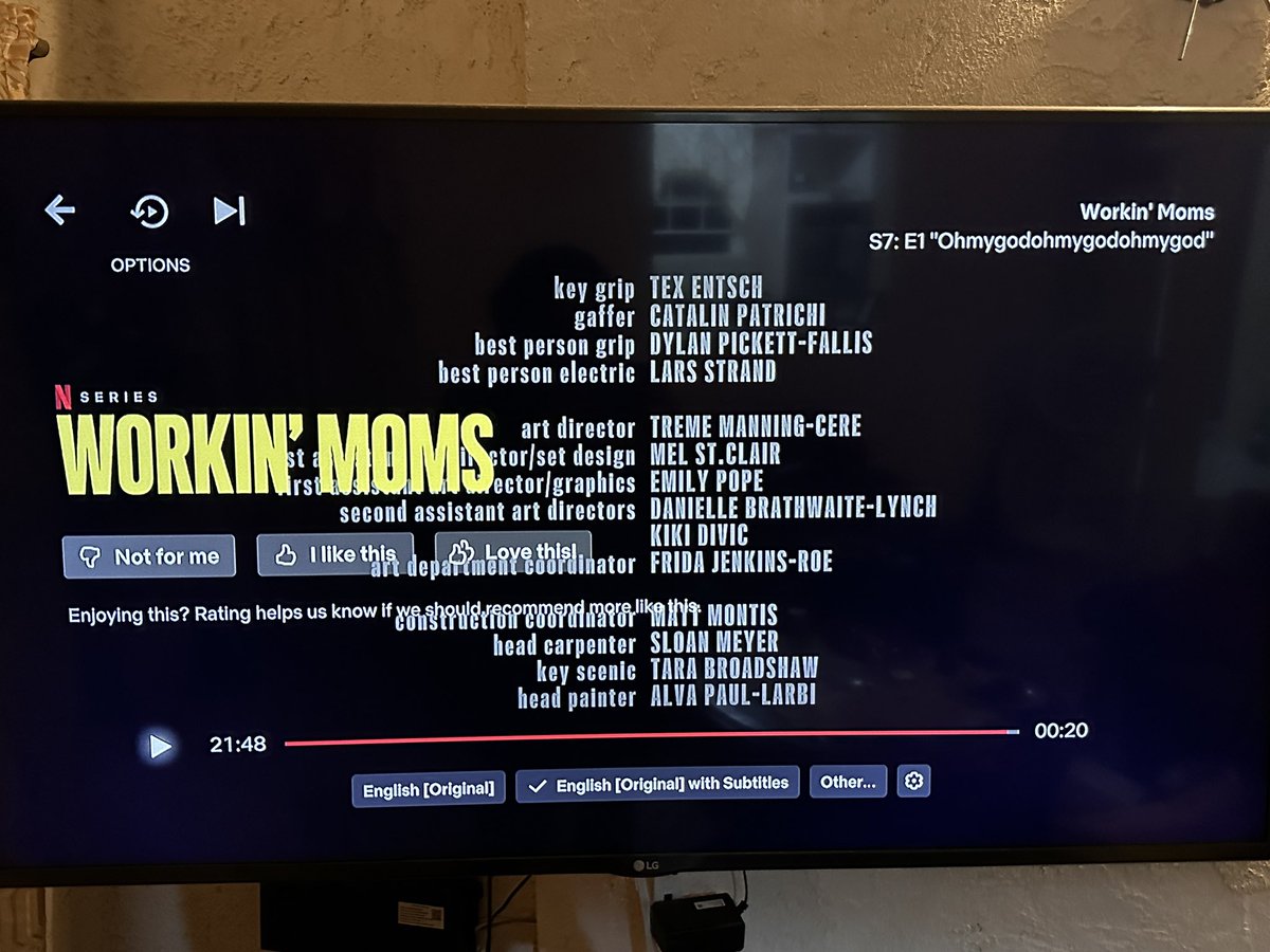 _dblynch's tweet image. Check my name in the credits - 2nd assistant art director -  Danielle Brathwaite-Lynch , was a great pleasure being part of this team.