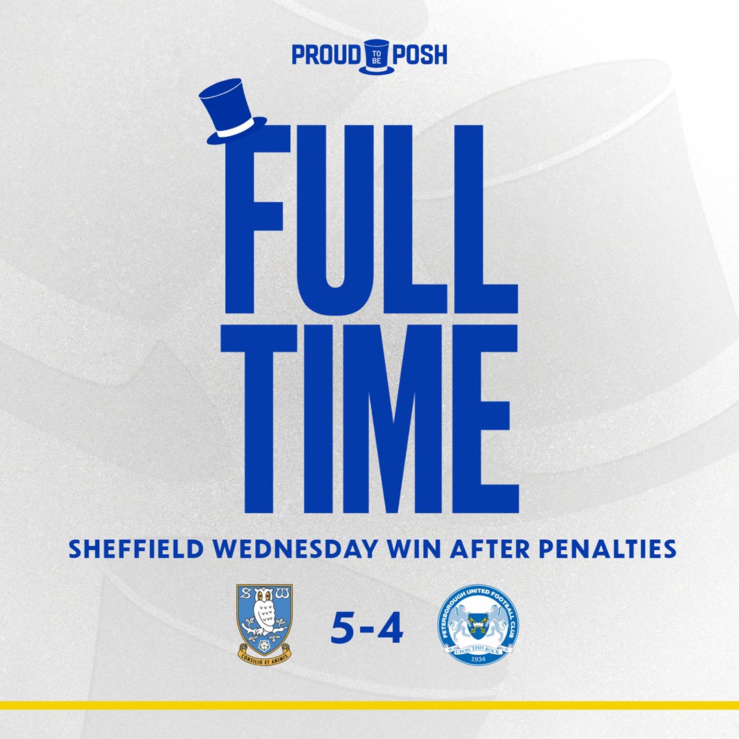 Lee Gregory scores and Sheffield Wednesday win it on penalties.

#SHWPET