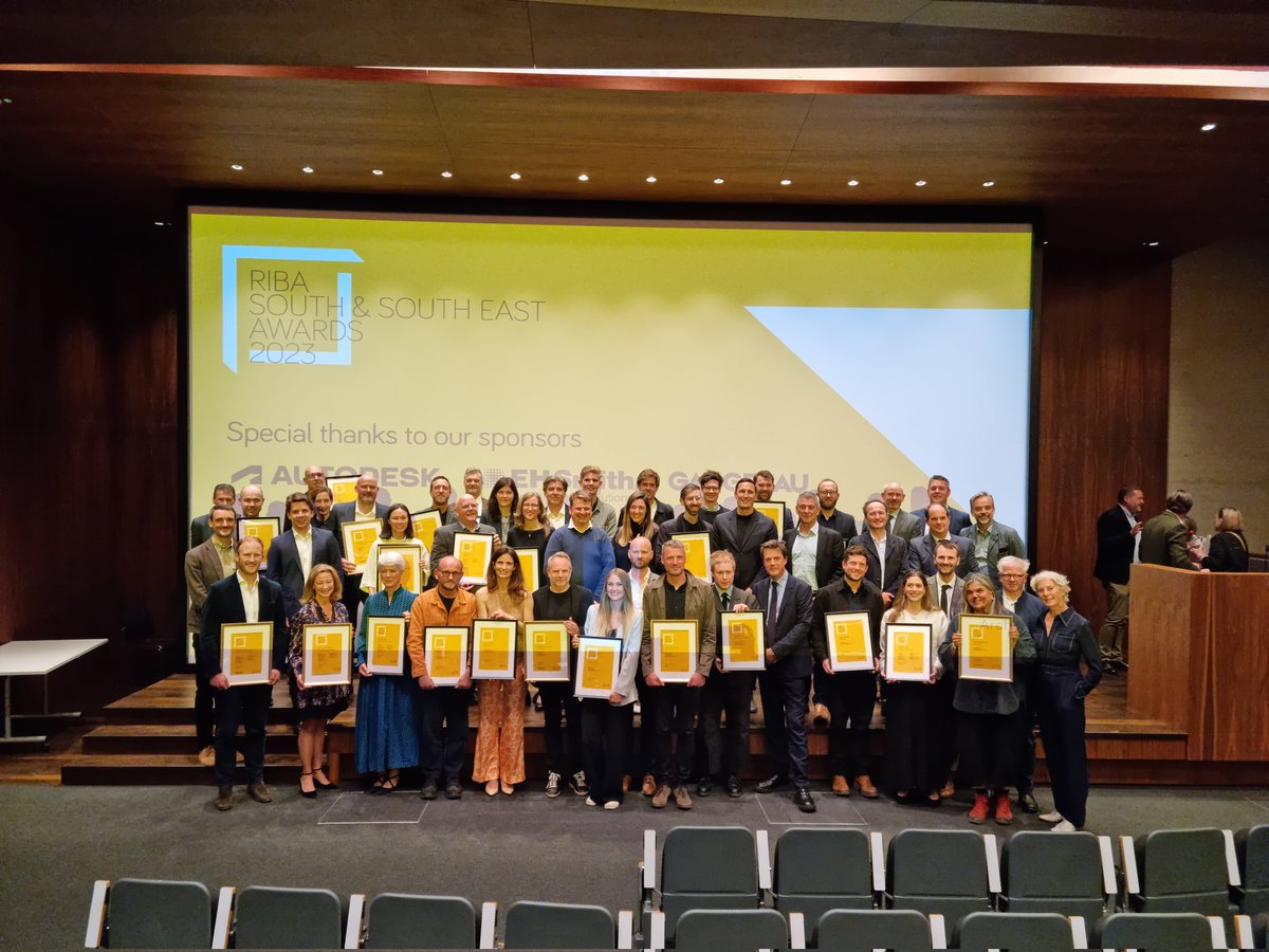 Congratulations to all of our incredible winners! Shout-out to our Building of the Year winners; <a href="/Purcelluk/">Purcell</a> for the South, and <a href="/Hollawaystudio/">Hollaway</a> for the South East! #ribaawards #RIBA <a href="/RIBA/">Royal Institute of British Architects</a>