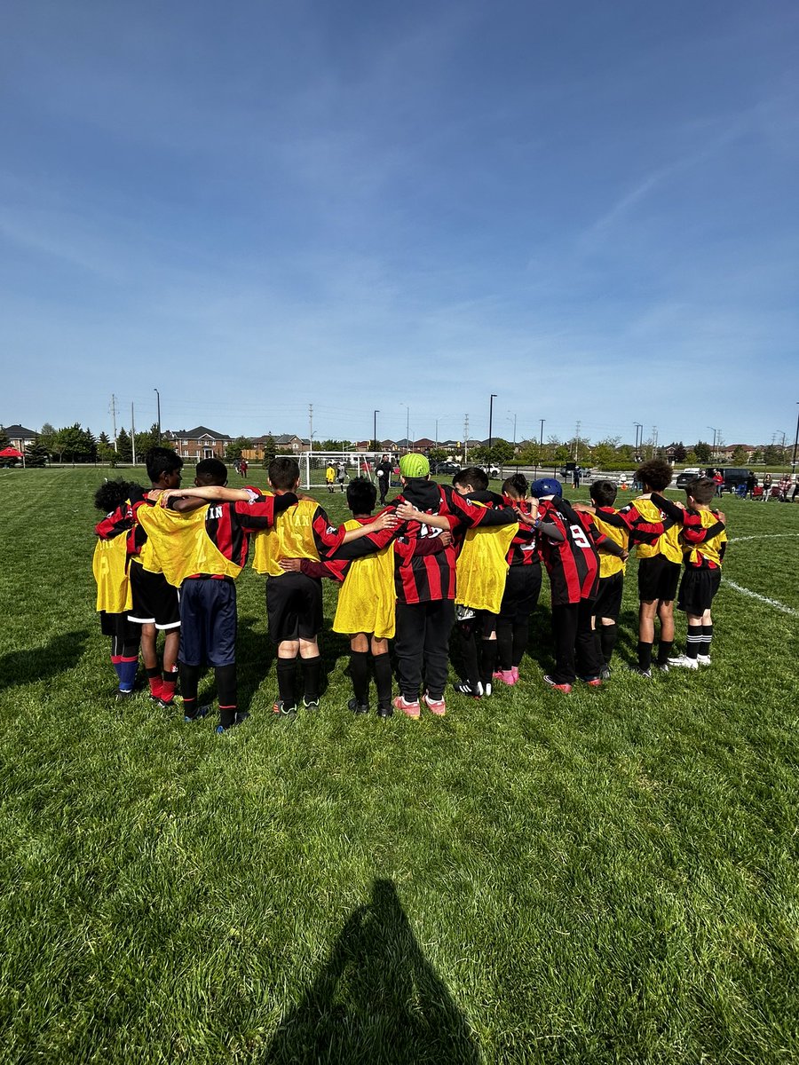 sparkes_class's tweet photo. Our boys had a tough loss in the finals in a penalty shoot out.. but they should hold their heads up high.  It was a fantastic day of soccer and we are so proud of all of them.  @St_EVAN_Caledon https://t.co/tOYHj9nGkM