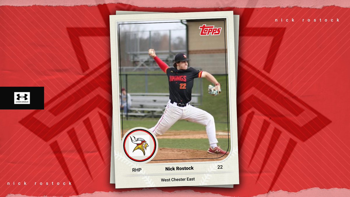 KSBombers's tweet photo. 2024 RHP Nick Rostock (17U National) with a 💪🏼 outing for his WC East Varsity squad going 4IP 2H 0R 6K. The 6’2” 200 LB RHP has a 4 pitch mix w/ a FB in the mid-high 80’S, and a CB, CH, SL as secondary offerings to go with an off the charts compete level! #bombernation 💣⚾️🔥💪🏼 https://t.co/z3JrmZKR7m