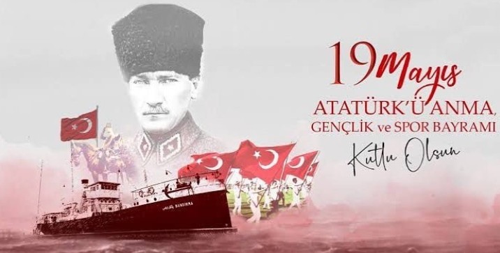 19 Mayıs Gençlik ve spor bayramı kutlu olsun