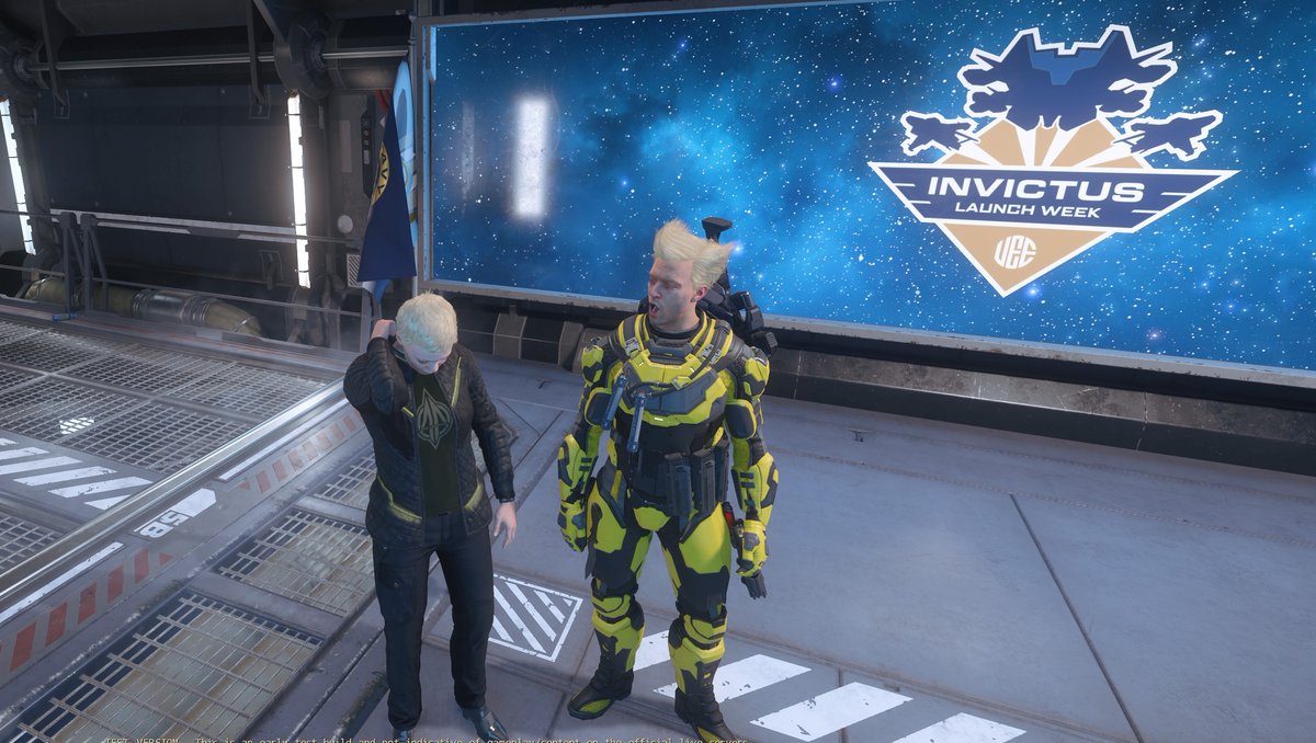 TestSquadron's tweet photo. ๐ 1 day left until Invictus Launch Week! Join #TestSquadron for ship showcases, events, and exploring the 'verse. Ready for the action? See you there! ๐ #StarCitizen #InvictusLaunchWeek #ILW #SC319 https://t.co/OAbOO27JNe
