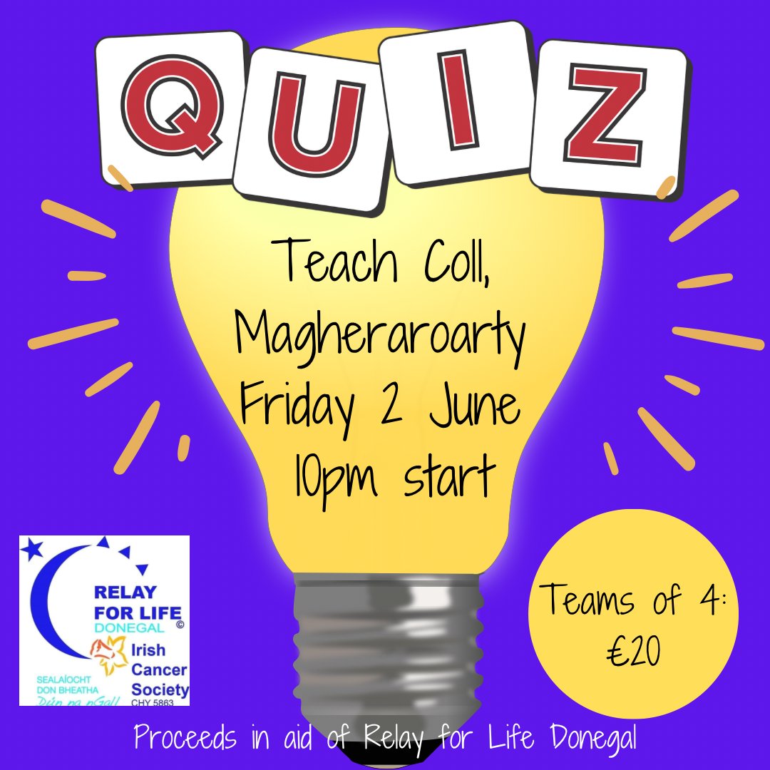 Relay For Life Donegal tweet media