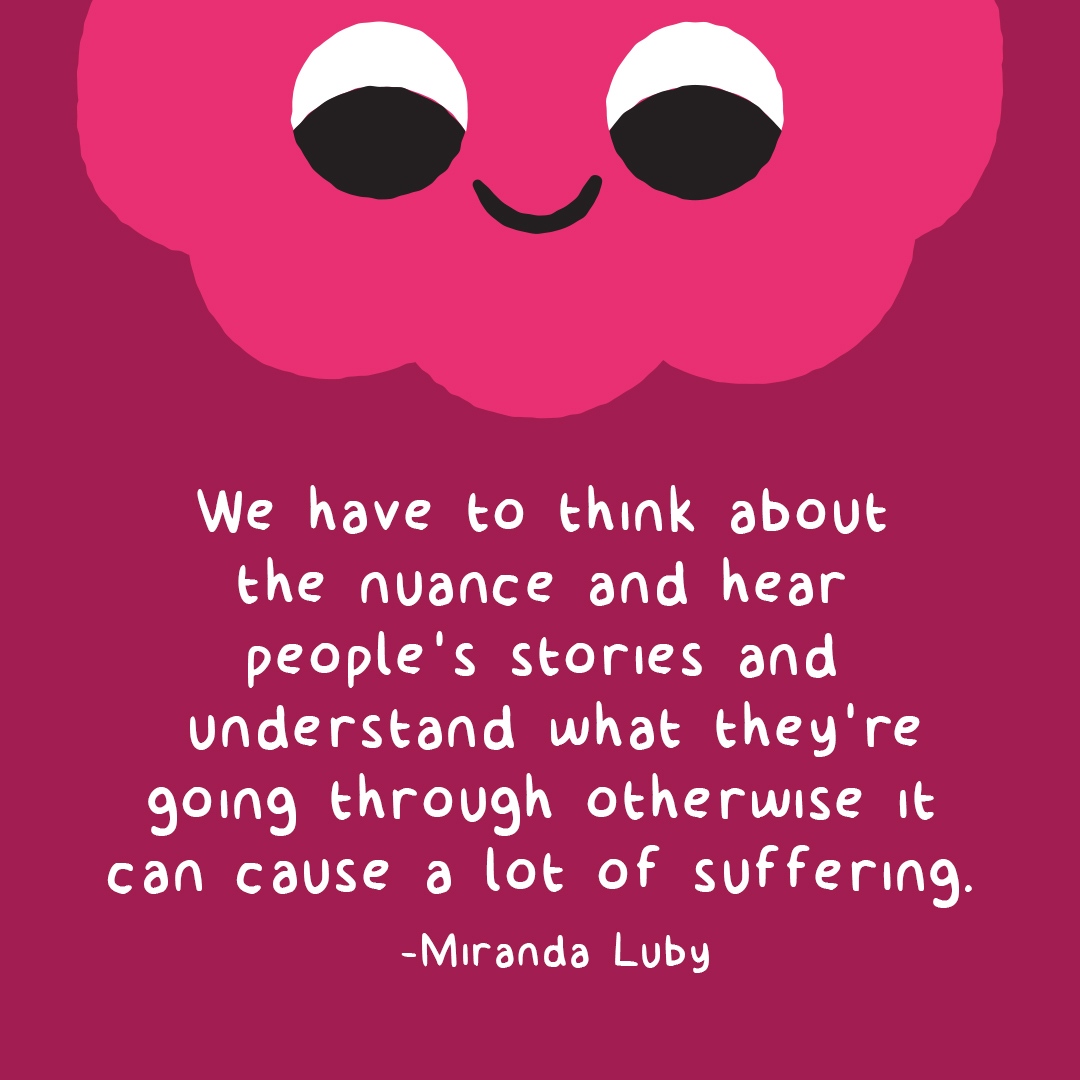 We love this quote from @mirandaluby back in our sixth episode. If you haven't already, go and take a listen. And if you missed it, she has signed a second book with @textpublishing come out in 2024! Of course we loved Sadie Starr and can't wait to see what the next book brings!