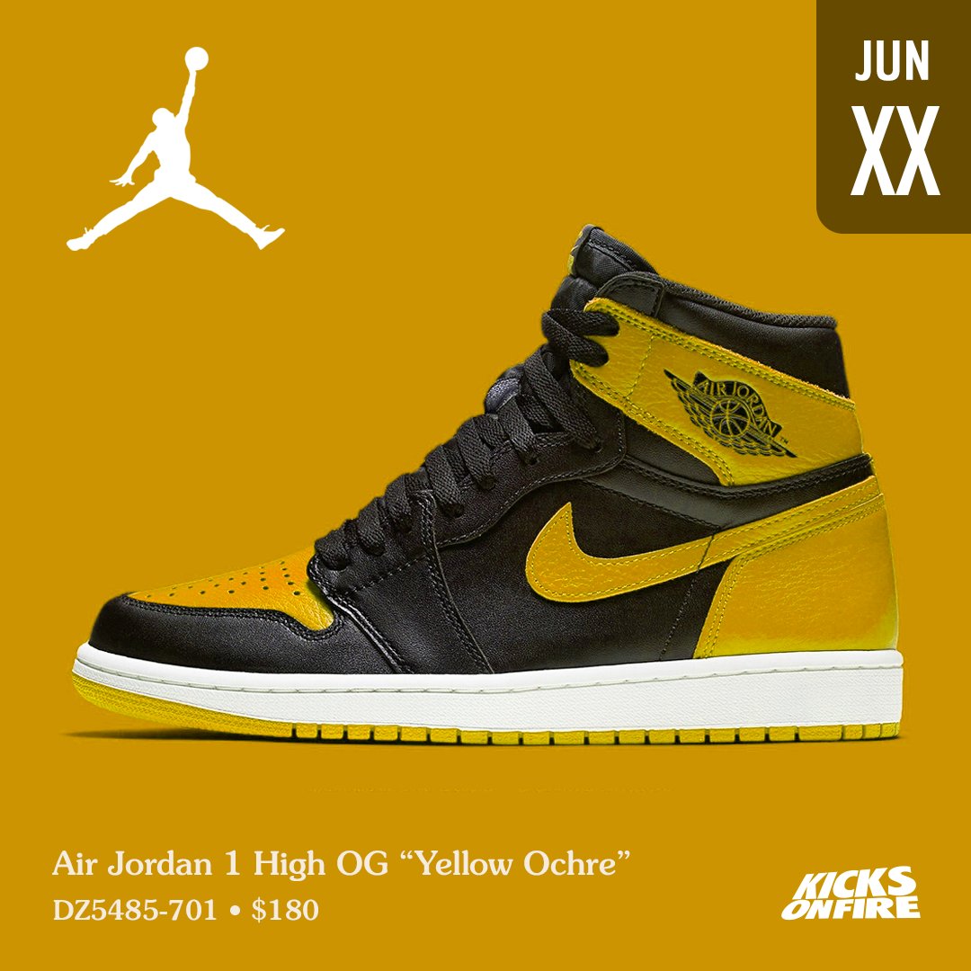 Air Jordan 1 High OG “Yellow Ochre” 💛👀 Cop or drop for this pair ?