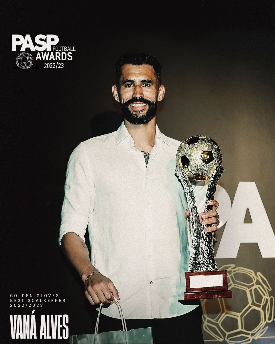 <a href="/vana___alves/">Vaná Alves</a> wins the Golden Gloves Award! 

In addition, our captain has taken the awards for the best save and most clean sheets! 🚫

Very-well deserved. His leadership and confidence matters a lot to our team! 💚

Thank you Vana! Our congratulations! 🥳