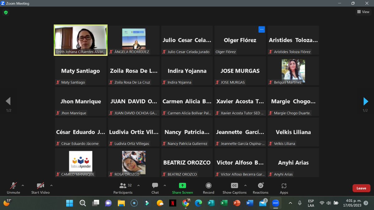 indirayojanna's tweet photo. Ciclo de Reuniones desde la @CesarEducacion como apoyo a la implementación de la Ruta para el Módulo I 2023 @PTA_Colombia 
Es gratificante contar con el respaldo y el compromiso de aquellos que lideran la educación en el Cesar @tonovillamizar5 @AnyLemus @JohanaCifuente5 https://t.co/fDd9Ft7E8q