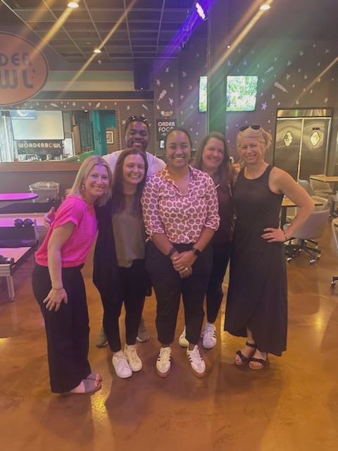 Huskerpsych's tweet photo. Not a goodbye, but a see you later to our teammate, @MariahNogy! :( We spent her farewell doing what she loves: competing. Thank you for all you‘ve done for our .@Huskers athletes &amp; the impact you had on our staff. We’ll miss you! #GBR #Huskersportpsychfamily https://t.co/IjUj8c6TyI