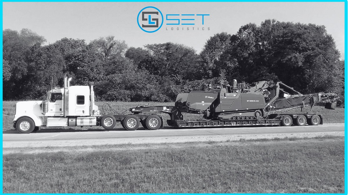 SET_Logistics's tweet image. Finding the right carrier with the correct equipment type for unique freight can be challenging. The team at SET Logistics has got you covered! Find out more at setlogistics.net

#logistics #3pllogistics #logisticsprovider

[Haul: Vogele Asphalt paving machine]