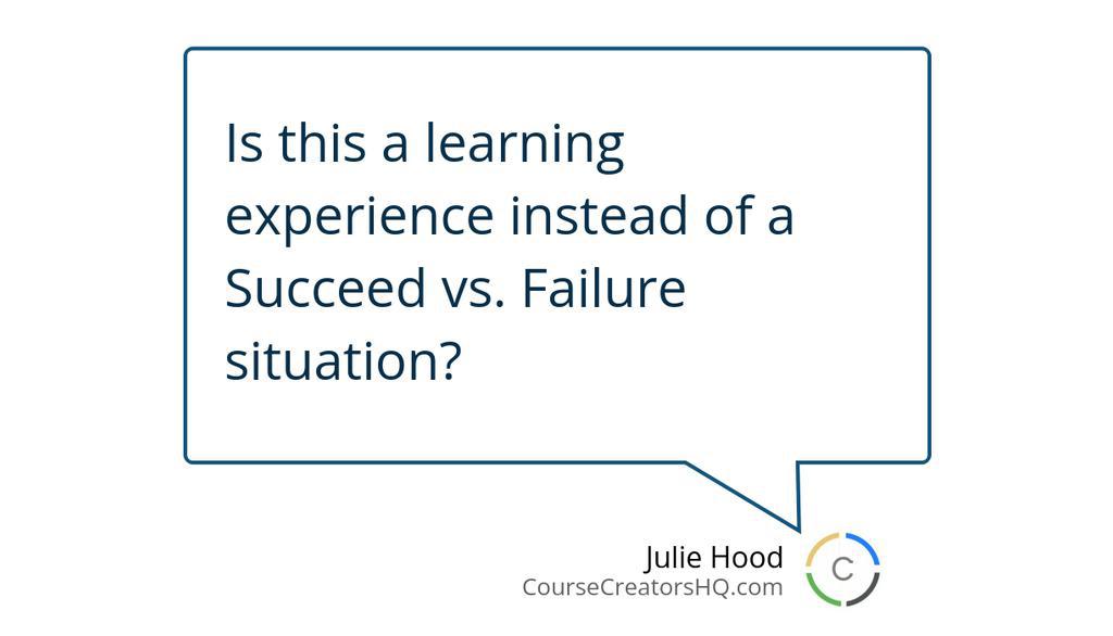 juliehood's tweet image. E145: Of Course It’s Not Going to Work!
CourseCreatorsHQ.com/145

#LaunchYourCourse #CourseCreatorsHQ #OnlineCourses