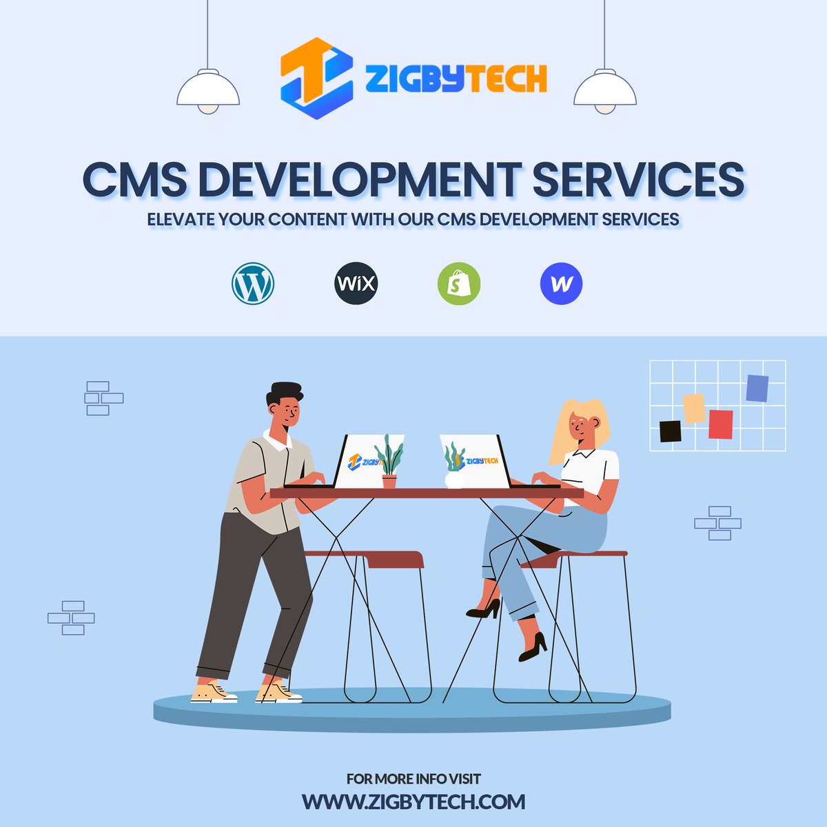 ZigbyTech's tweet image. Boost Your Online Presence with our Top-notch CMS Development Services! 🌐💻✨
#ZigbyTech #CMSDevelopment #DigitalTransformation